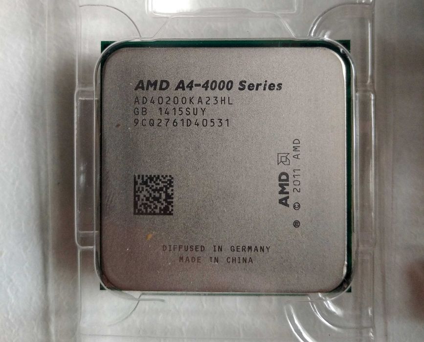 Процессор AMD A4 4020 3.2 GHz FM2/FM2+ встроенная графика