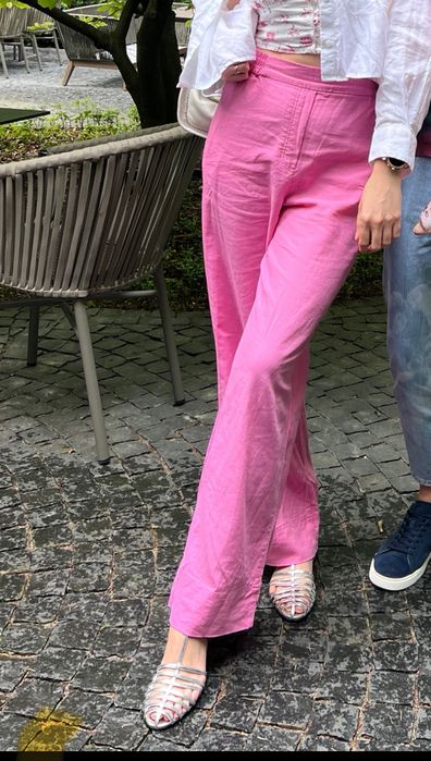 Жіночі лляні штани Zara