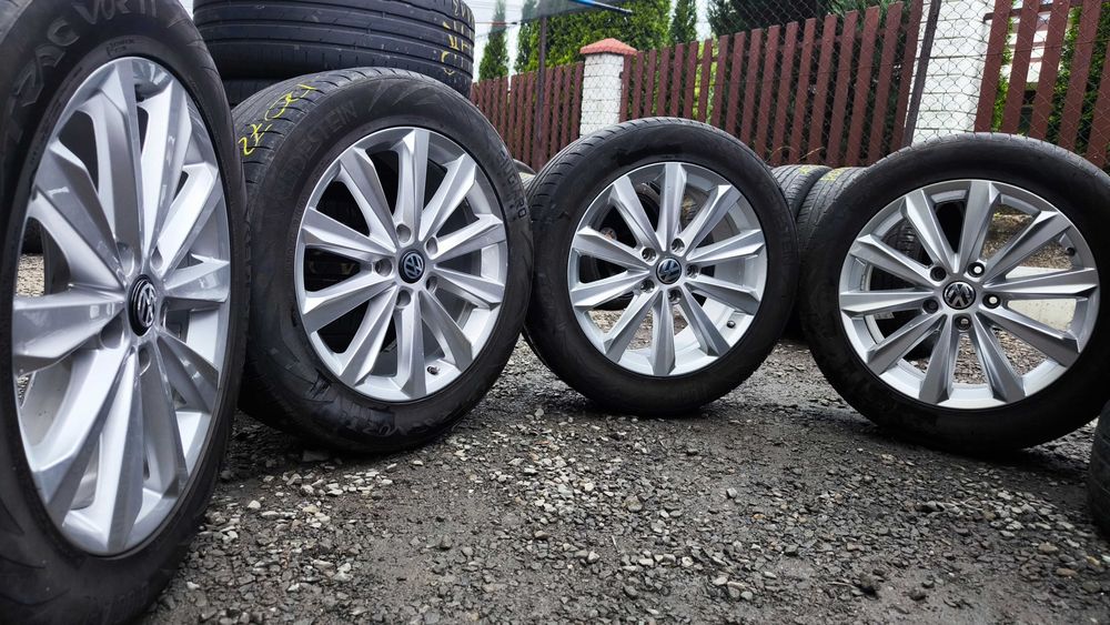 Koła VW Volkswagen Touareg 19 cali 5x130 ET59 Opony 265/50 Audi Q7