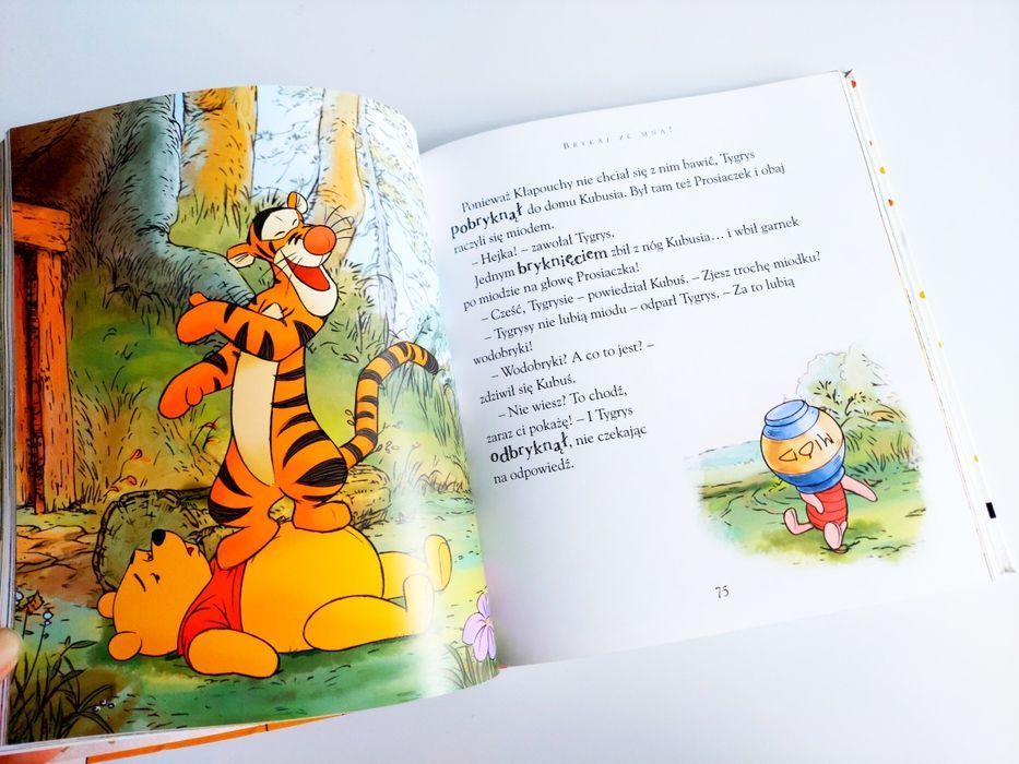 Książka bajeczne przygody Disney Kubuś I Przyjaciele biblioteka bajek