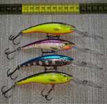 Rapala tail dancer 9cm 4szt