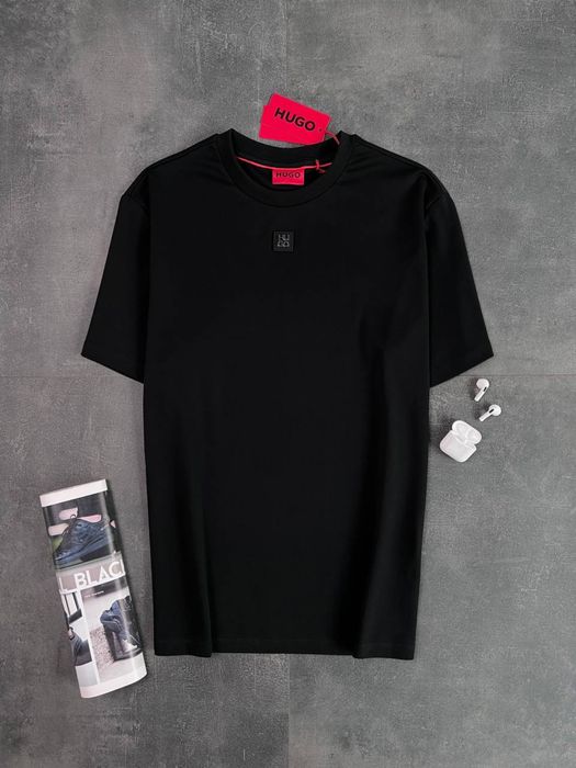 Оригінальна футболка Hugo Boss чорна
