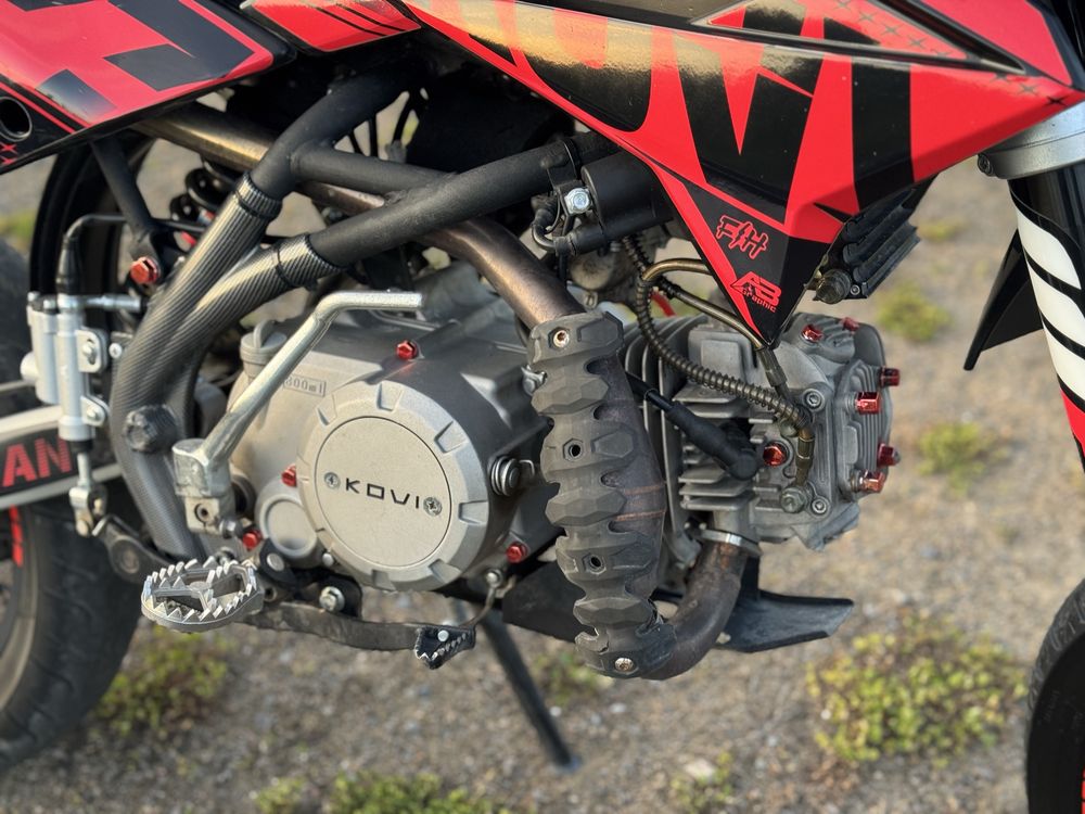 Kovi Pit 150 2024 на Мотард резині(SM, Motard, Supermoto, слікі і тд)