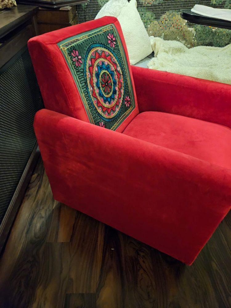 Dwa NOWE fotele typu boho