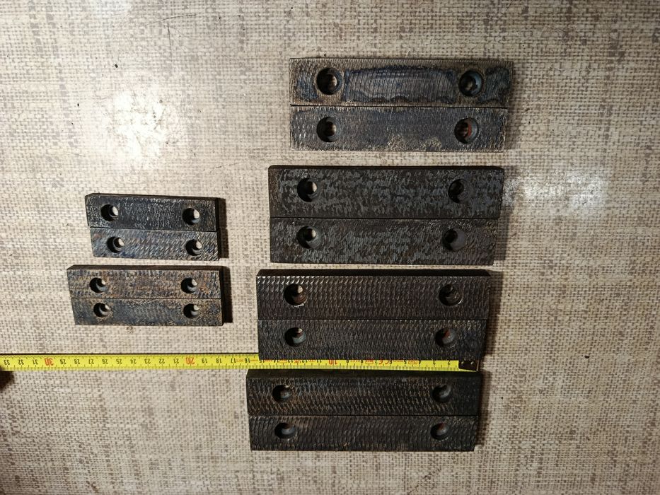 Imadło ślusarskie PRL szczęki 125mm