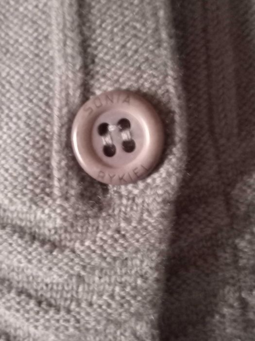 SONIA RYKIEL Кадгиган, кофта подовжена, вовна - кашемір