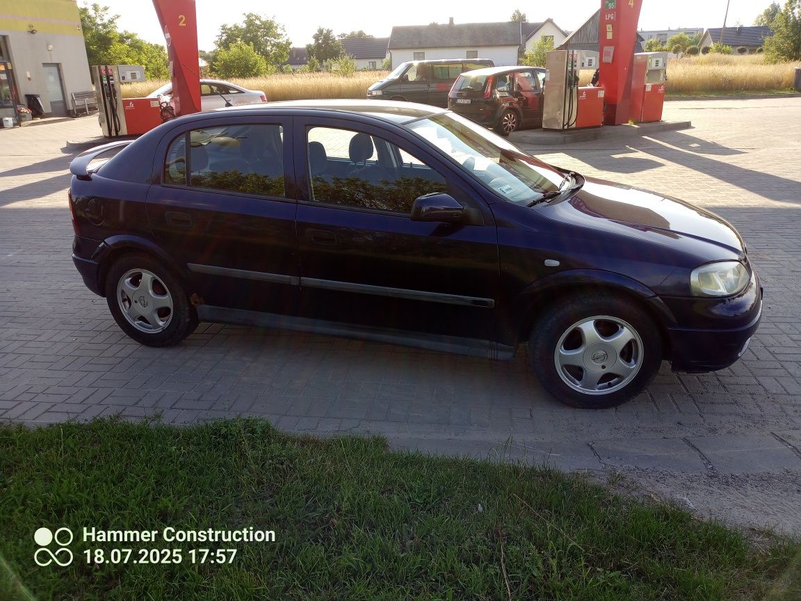 Opel Astra G 1999r 1,6 Ben 101 km