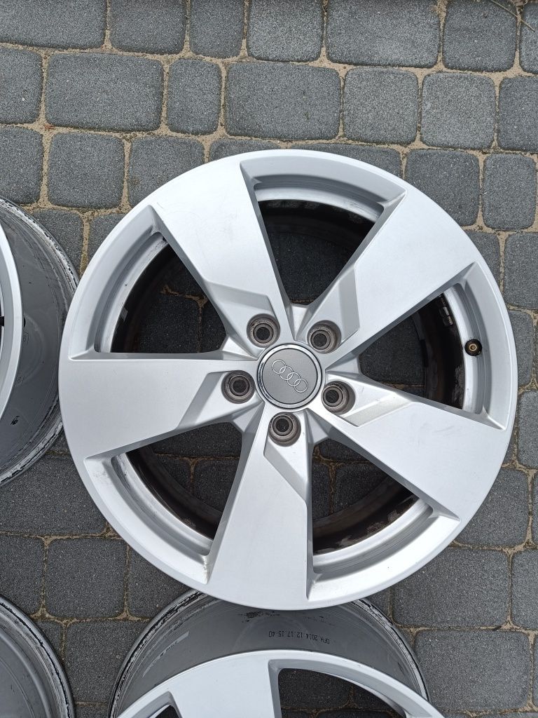 Felgi17 5x112 oryg Audi A6 A4 Q3 a3 stan bdb kpl