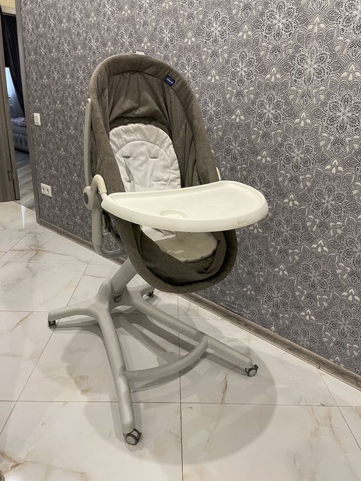 Продам люлку з народження Chicco 4-1 трансформер, годувальний столик