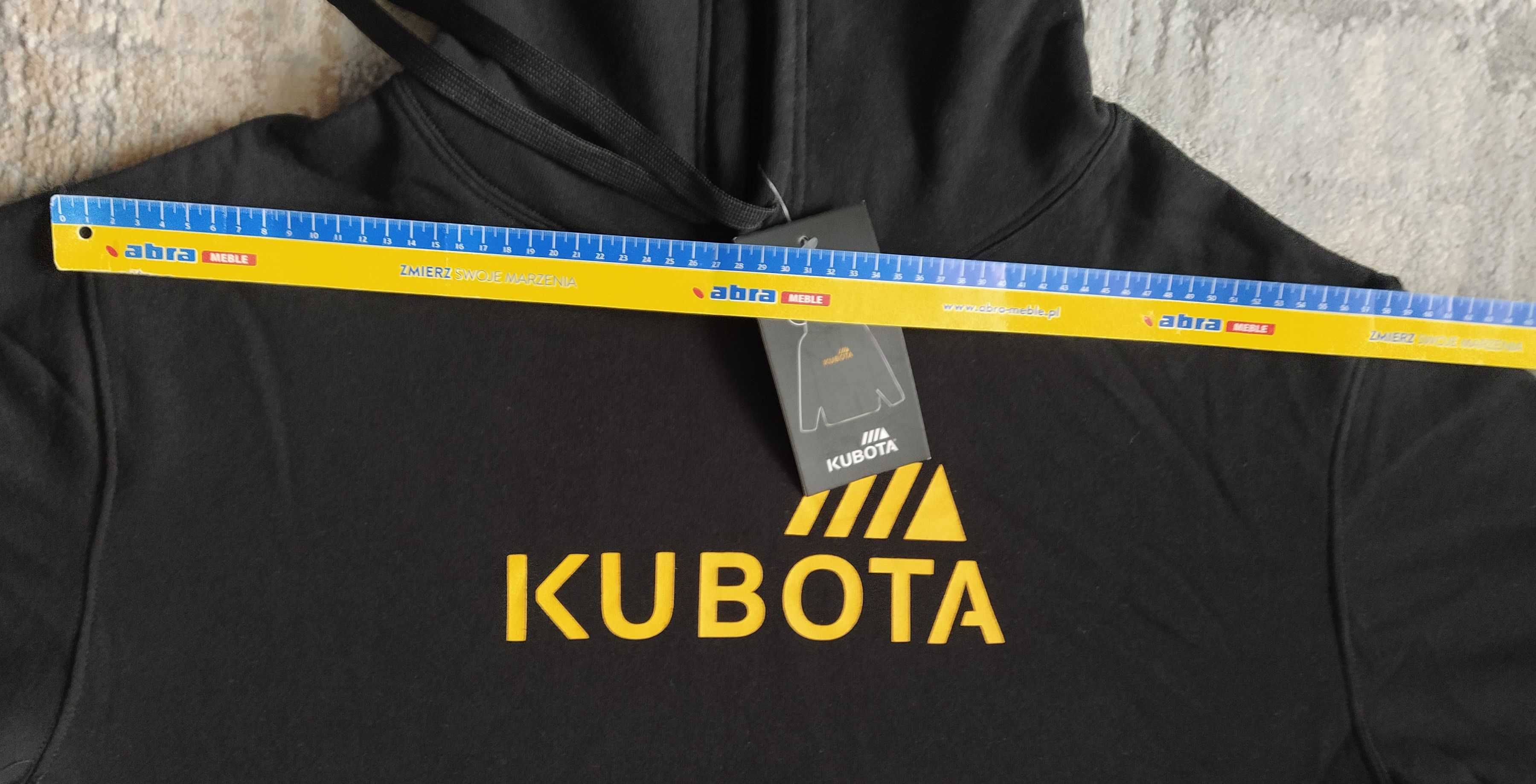 Czarna bluza z kapturem Kubota Unisex