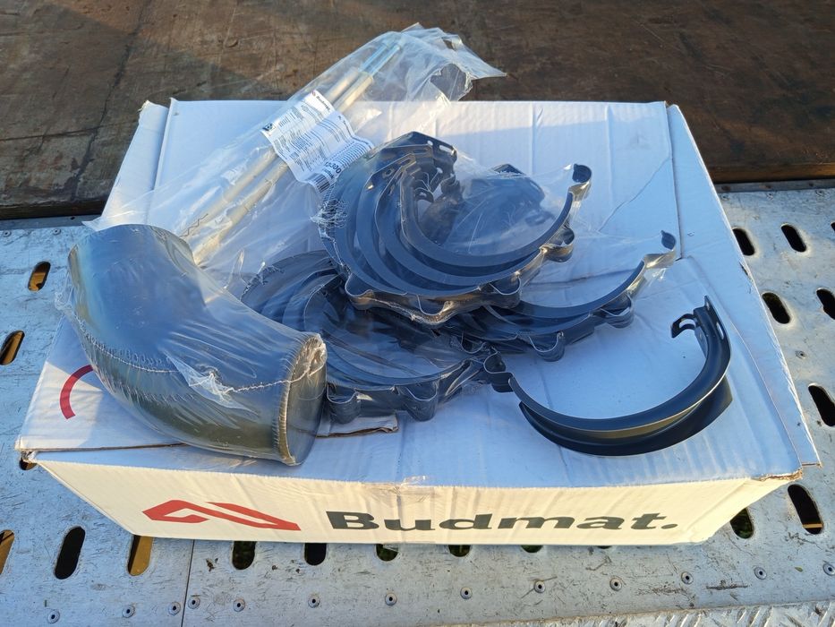 Budmat Flamingo, hak, rynna, kołki, wylewka 135/90 Antracyt 036