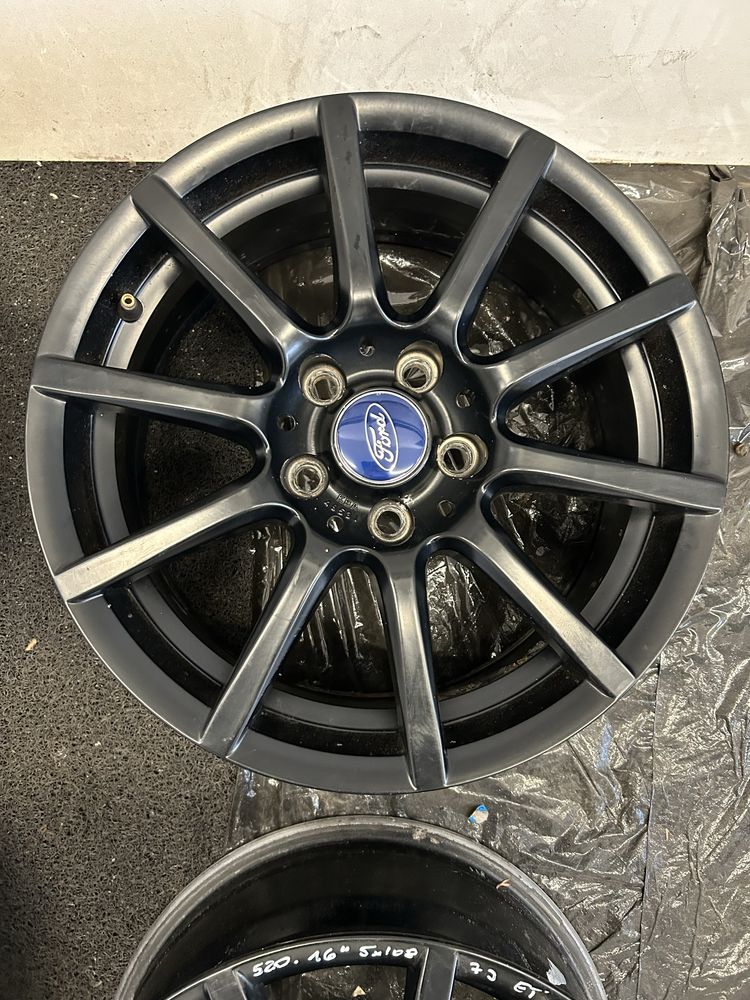Felgi aluminiowe FORD R 16 5x108 Bardzo Ładne Czarnr
