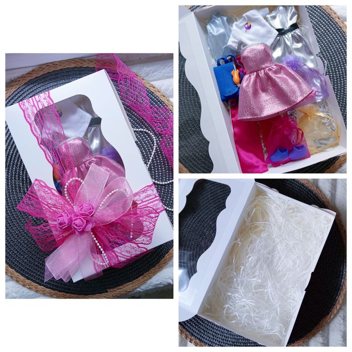 Оригінальний одяг барбі. Набір. Подарунок на Миколая для дівчинки.