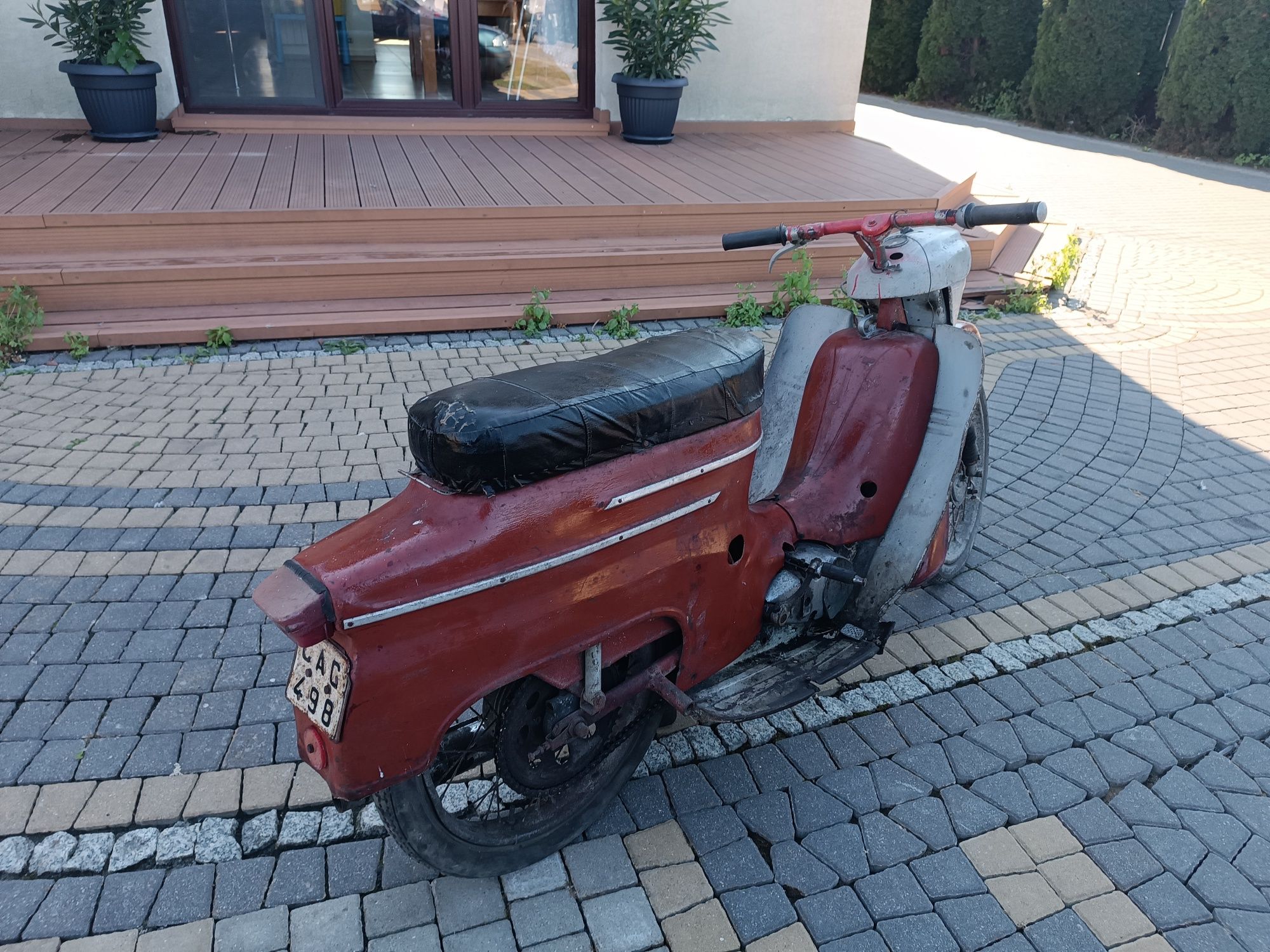 Jawka 20 kaczka 50 zamiana zamienię motocykl quad cross prl auto bus