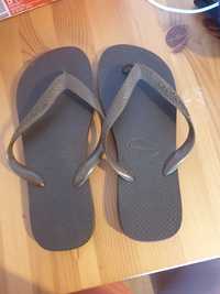 Havaianas castanhas 36