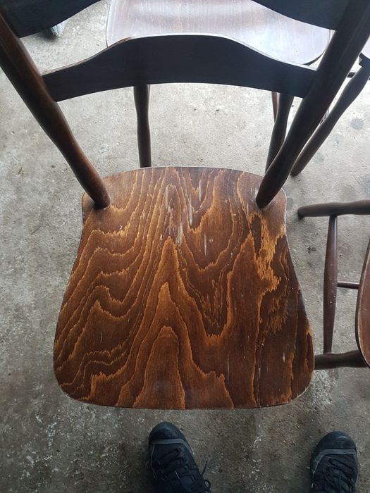 Krzesła gięte Radomsko prl