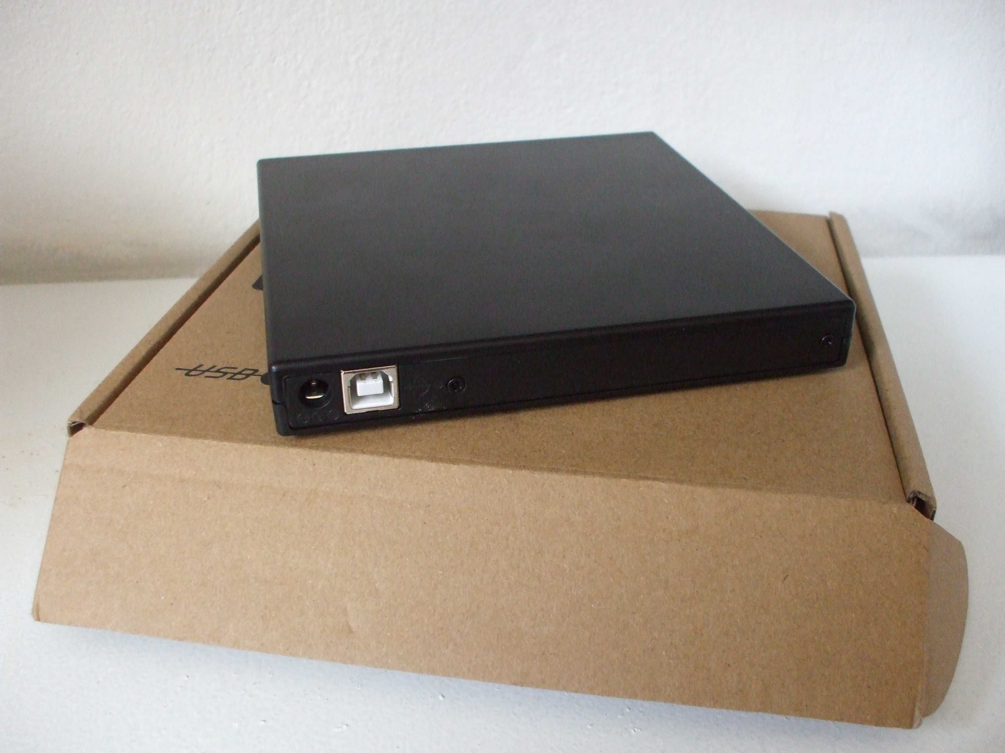 Leitor e Gravador de CD DVD±RW Externo - USB - RECONDICIONADO A+++