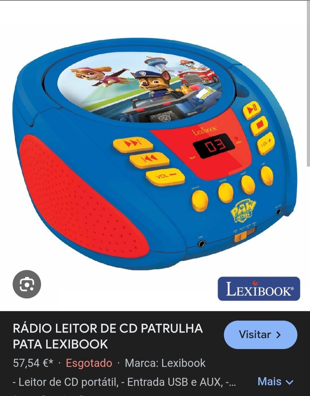Rádio CD Patrulha Pata