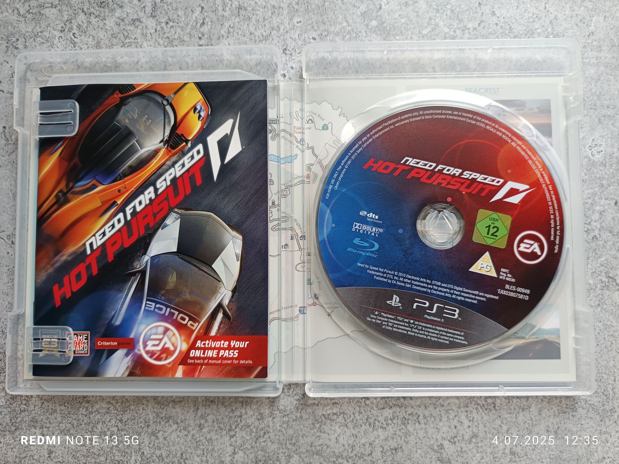 Need for Speed Hot Pursuit (PlayStation 3)