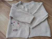 Dwa sweterki dla dziewczynki 74