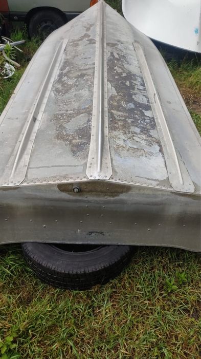 Łódź wedkarska aluminiowa 410x150