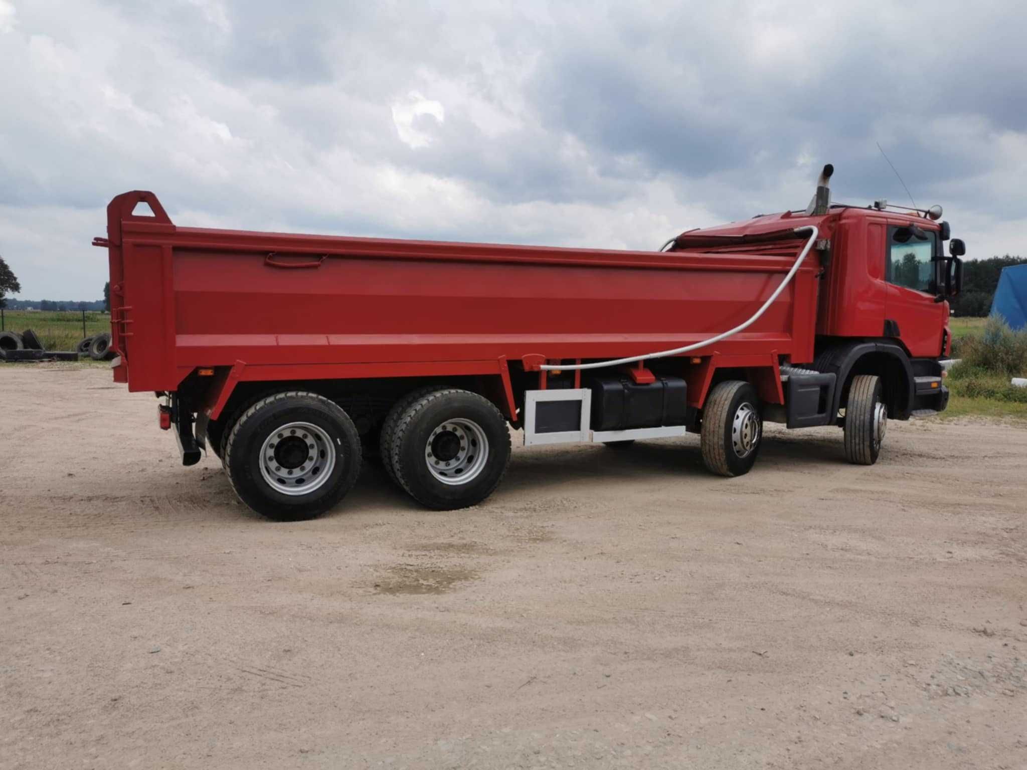 scania 360 wywrotka 4 oska czteroośka 2011r