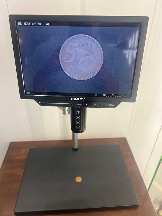 Tomlov Miscroscópio Digital 4k