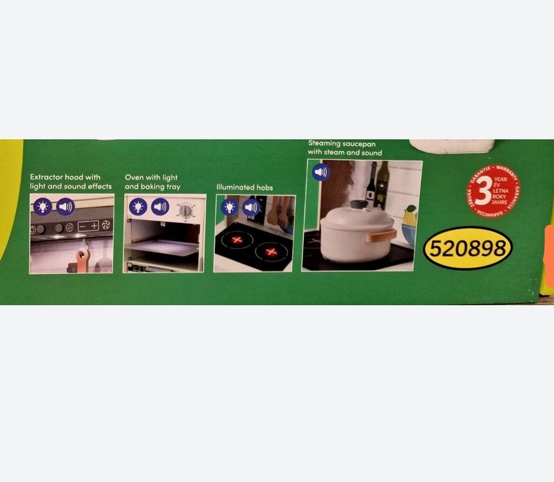 Дитяча дерев'яна кухня Lupilu wooden play kitchen 520898