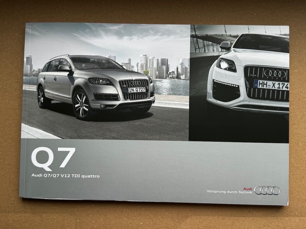 2010 / Audi Q7, Q7 V12 TDI quattro (4L) / DE / prospekt katalog