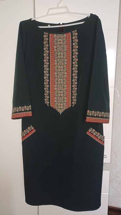 Сукня вишиванка зеленого кольору