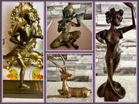 Колекція статуеток із цвітних металів.