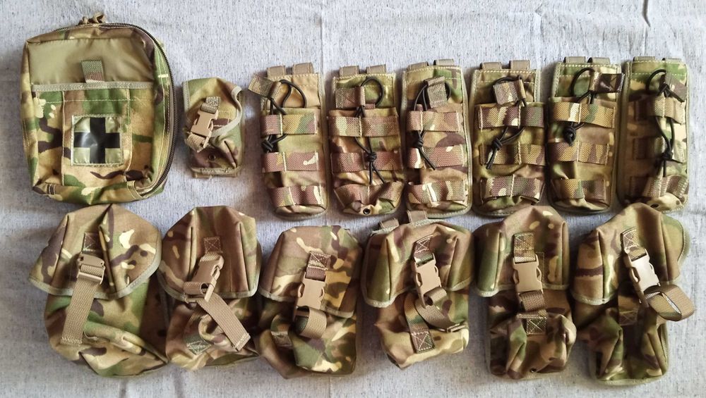 Подсумки британские MTP (аптечка, утилитарные, магазинные, гранатные)