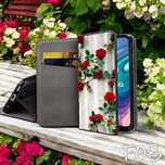 Etui zamykane Motorola Moto G73 5G Kwiaty Flowers ! Portfel Wiosna