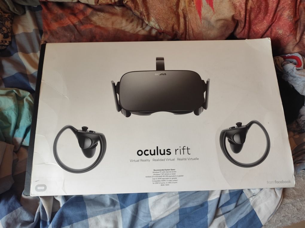VR oculus rift  zamienię za PC lub laptopa.