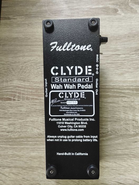 Sprzedam Wah-Wah Fulltone Clyde Standard