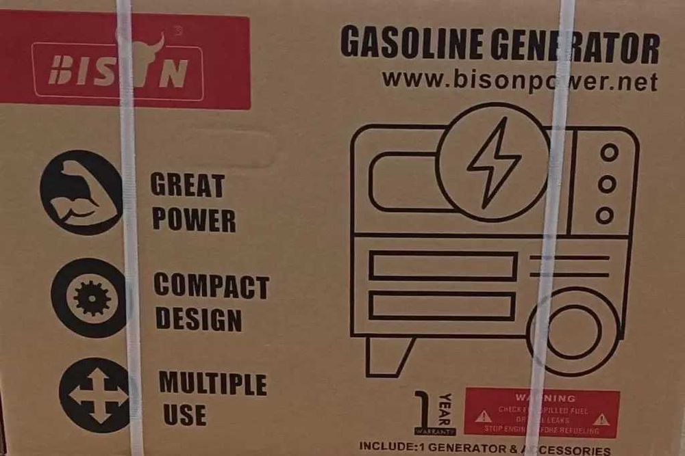 Двопаливний генератор (ГАЗ/БЕНЗИН) BISON POWER MACHINERY BS 3500