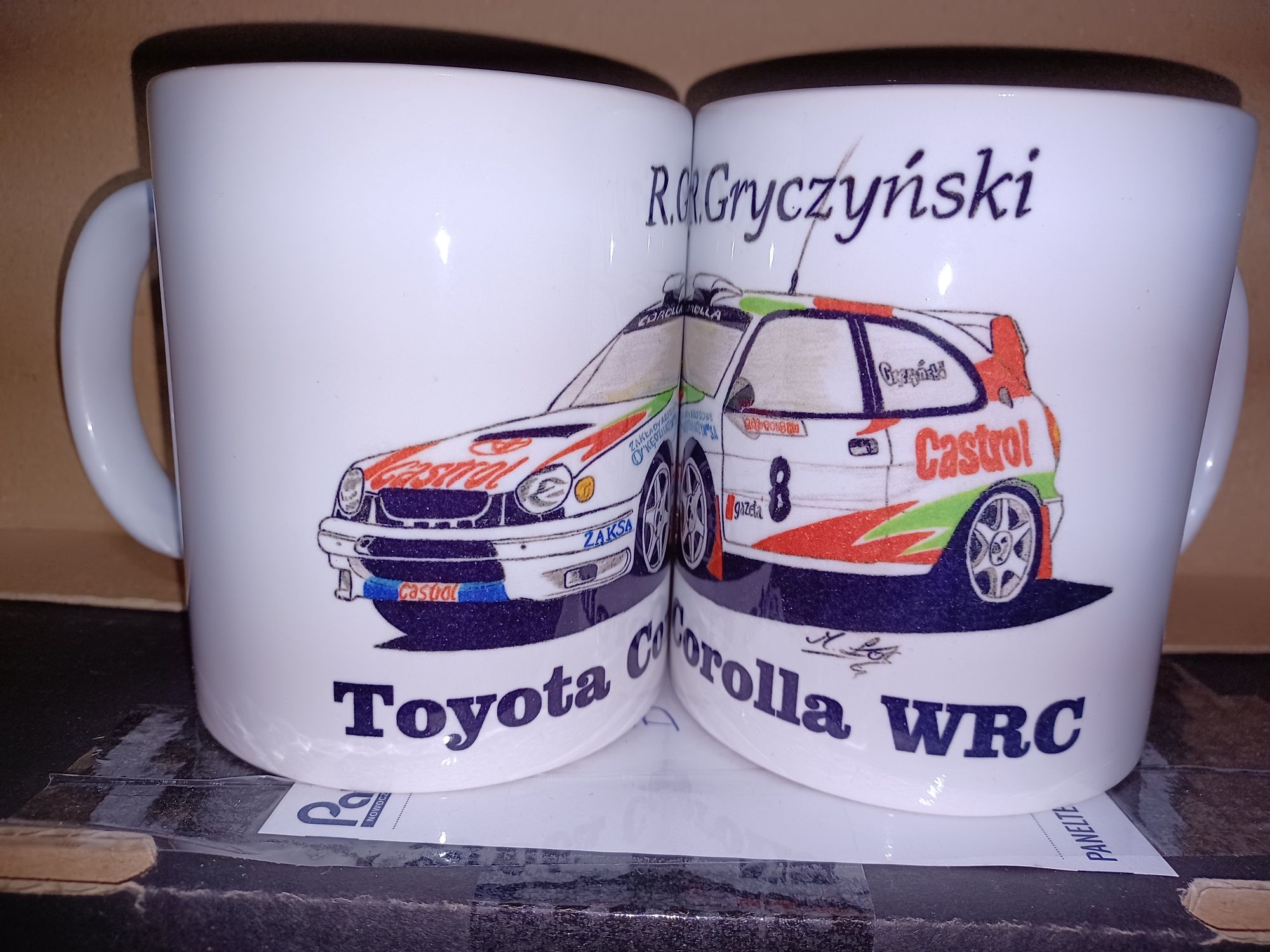 Kubek Robert Gryczyński Toyota Corolla WRC