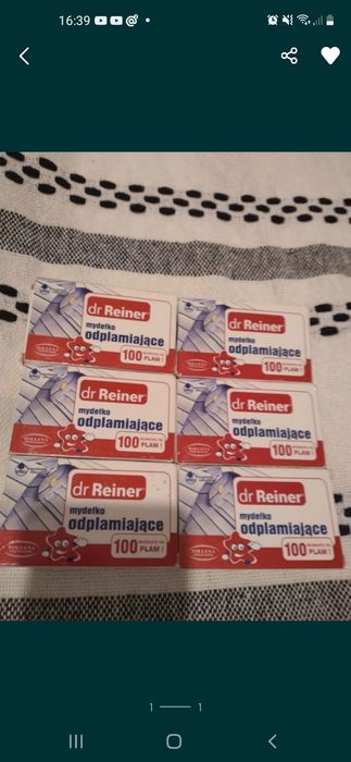 Mydło odplamiajace dr Reiner Mydło Marsylskie