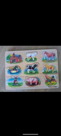 Melissa & Doug puzzle dźwiękowe