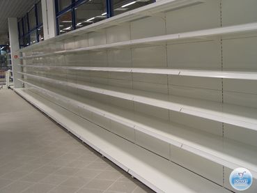 Regał sklepowy metalowy REGAŁY SKLEPOWE METALOWE Tegometall