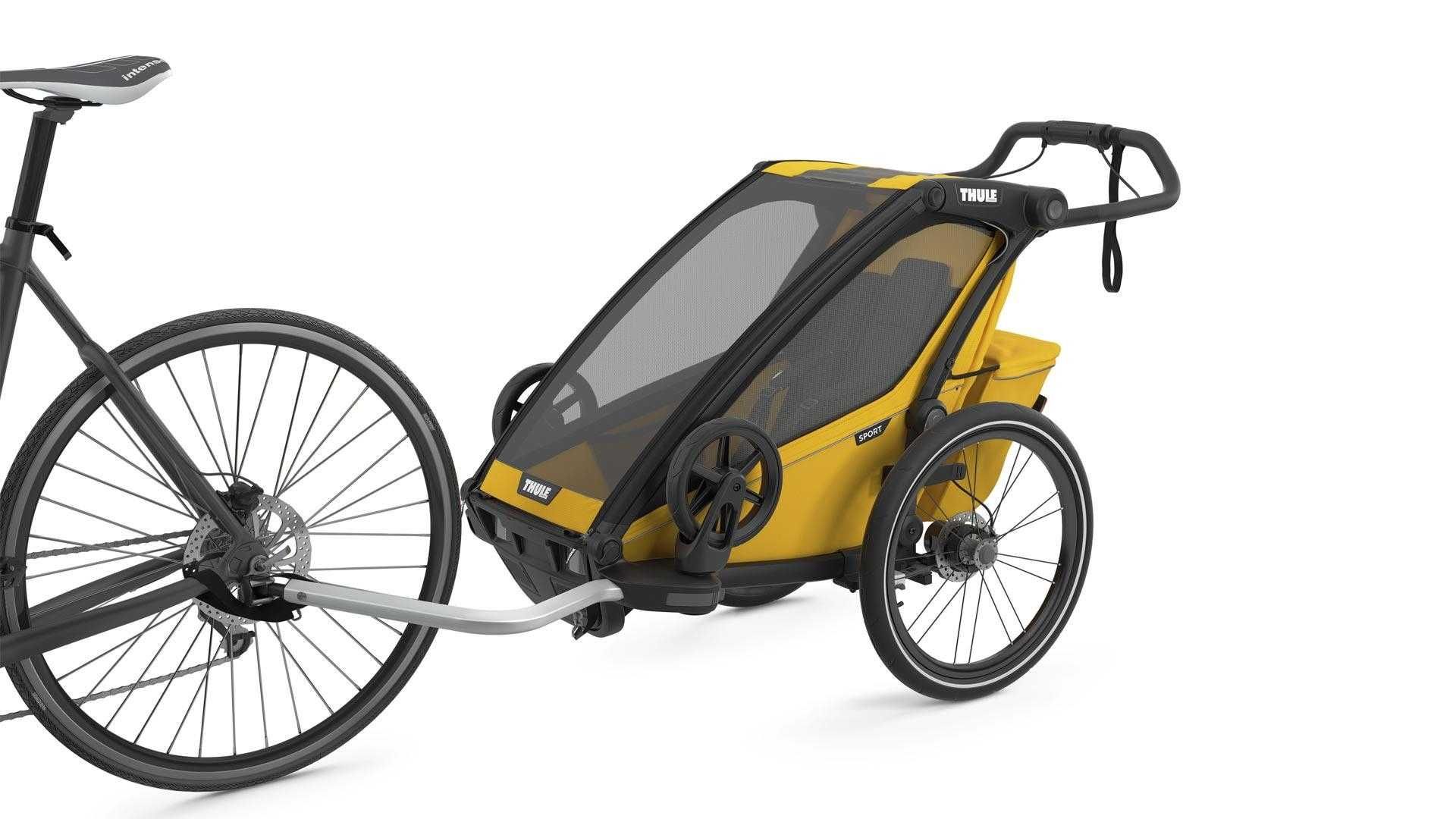 Przyczepka rowerowa THULE Chariot Sport 1 SpeYellow