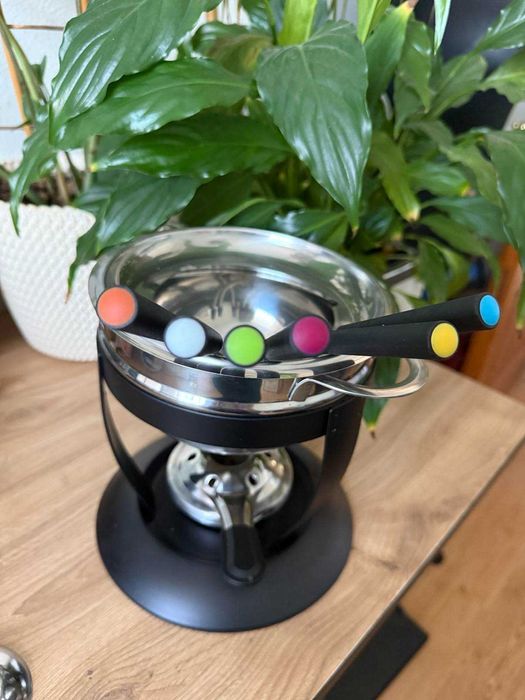 Zestaw do fondue serowego lub czekoladowego