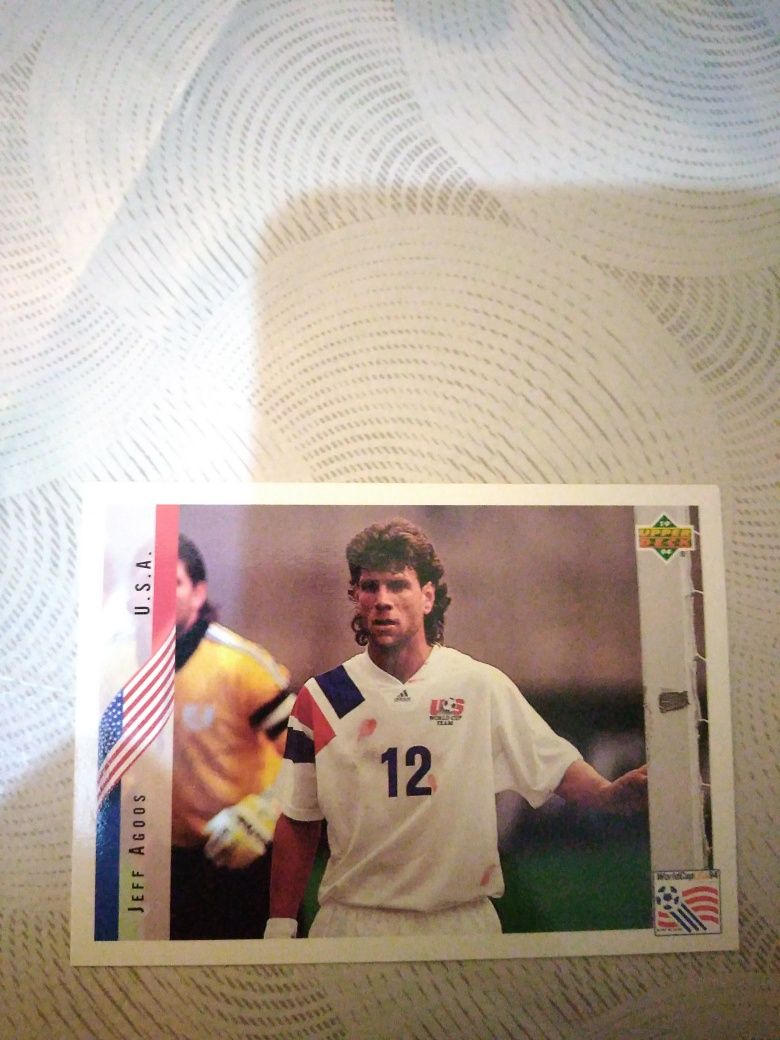 Karta World cup USA 94 Jeff Agoos upper deck