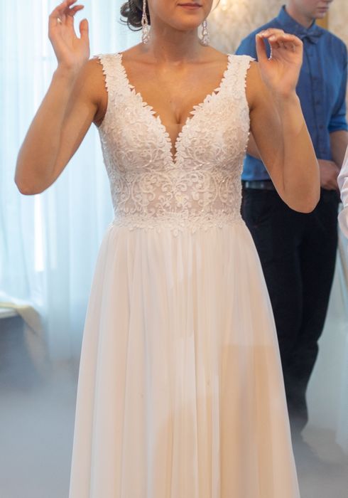 Suknia ślubna Gracja Venus rozmiar 36 miseczka E