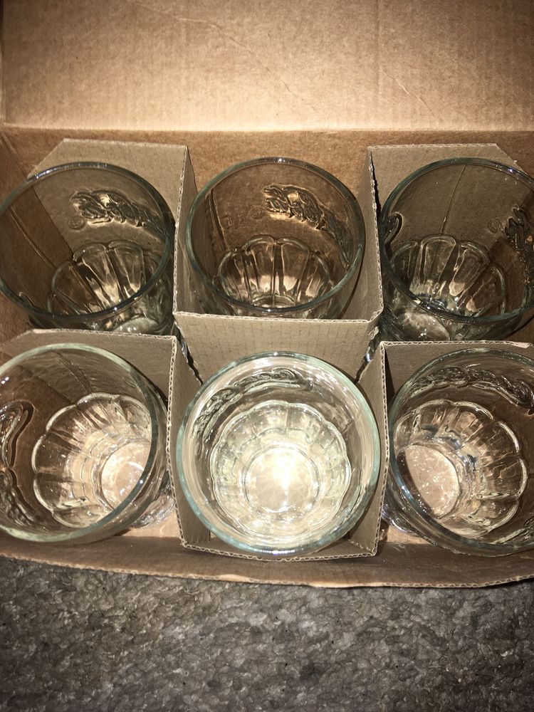 6 szklanek Coca cola