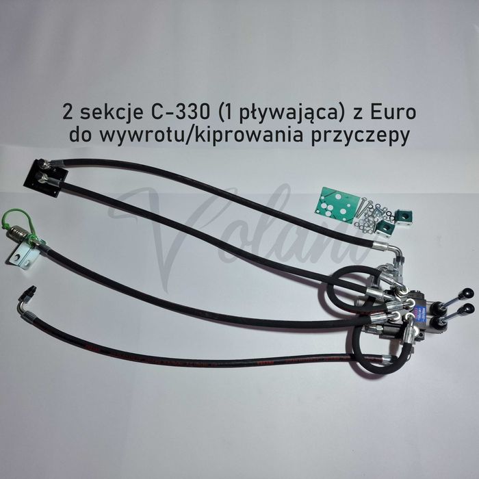 Rozdzielacz 2 Sekcyjny Ursus C-330 Zewnętrzny Hydrauliczny Do Wywrotu