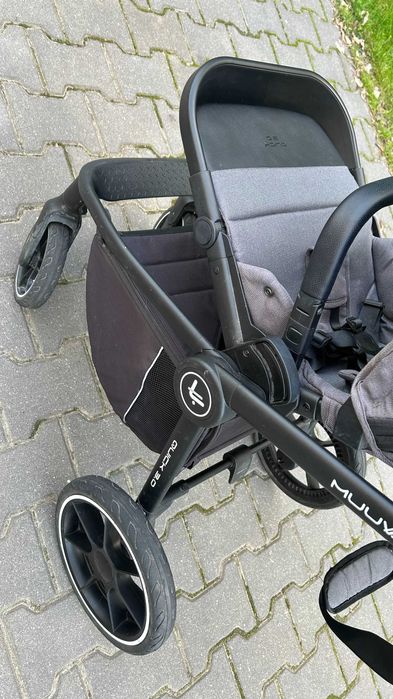 Muuvo Quick 3.0 gondola + spacerówka + dodatki