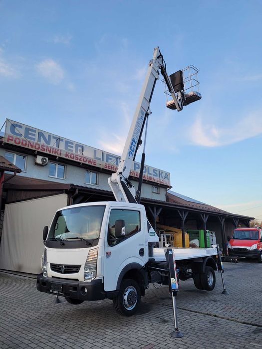 Renault podnośnik koszowy zwyżka 20 m z jib cte multitel mj gsr socage