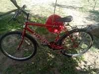 Czerwony rower Romet
