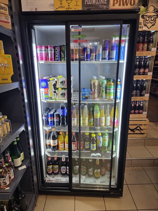 Lodówka na napoje przemysłowa , chłodziarka witryna gastronomiczna